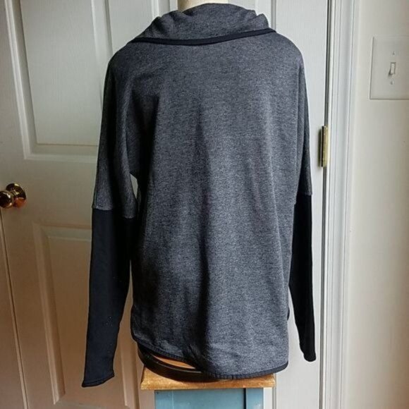 Sweatshirt C9 Champion Full Zip Gray Black Women's WOMAN'S Size Medium - Picture 3 of 13